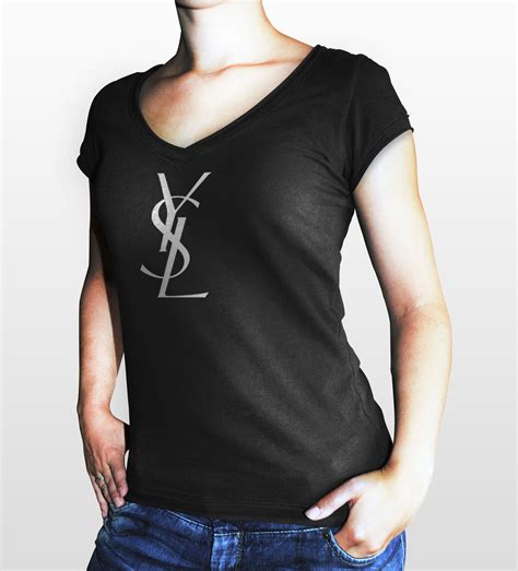 ysl t shirt womens|ysl saint laurent top.